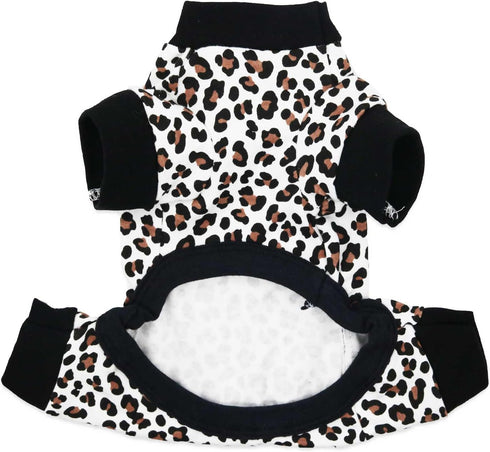 Dog Pajamas Small Cat PJs for Small Dogs Soft Material Stretchable Puppy Jersey Pajama Medium Size Pet Jumpsuit...