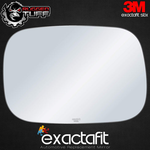exactafit 8921L Driver Side Mirror Glass Replacement Repair Compatible With 2005 2006 2007 2008 2009 2010 Toyota Avalon...