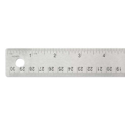 Alumicolor 8012 Flexible Stainless Steel ruler, measuring tool, 12IN...