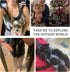 Dog Carrier Legs Out Front Pet Carrier Backpack Adjustable Puppy Cat Small Bag with Shoulder Strap and Sling for Traveling Hiking Camping Outdoor ...