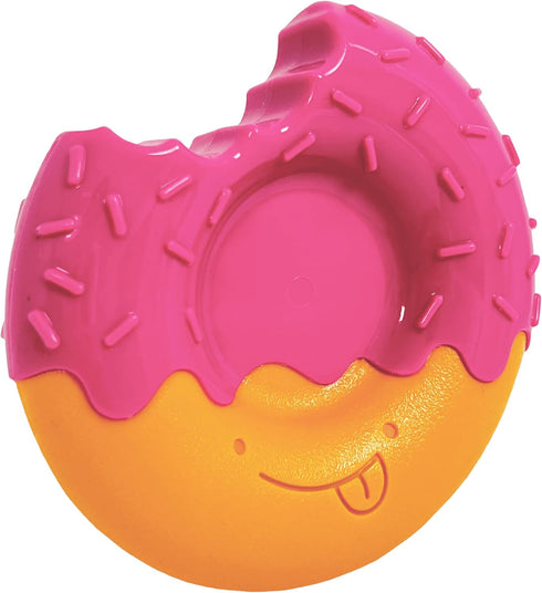 Nylabone Power Chew Donut Dog Chew Toy - Fun & Cute Dog Toys for Aggressive Chewers, Durable Dog Toys, Bacon Glazed Flavor, Large/Giant (1 Count)...