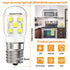 LED Microwave Light Bulbs Under Hood 30W Equivalent,Fit for LG Frigidaire Kenmore Whirlpool GE Over The Range Microwave,Dimmable Daylight White 60...