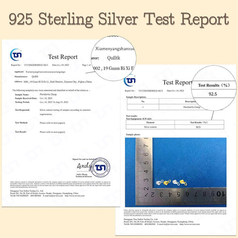 6Pcs 925 Sterling Silver Slider Pendant Clasp Bail Connector with Closed Loop,S925 Bails for Jewelry Making Made in Italy...