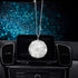 Bling Crystal Ball Car Rear View Mirror, Rhinestone Home Decor Ornament, Crystal Sun Catcher Glam Decoration Charm New Year's Present...