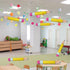 8 Pieces Yellow Giant Inflatable Pencil 28.7 Inch Yellow Blow up Pencil Large Inflatable Pencil Hanging Classroom Decor Inflatable Pool Pencil for...