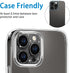Compatible with iPhone 15 Pro & 15 Pro Max Camera Lens Protector, Bling Lens Cover 3D Rhinestone Diamond 9H Tempered Glass Camera Cover Anti Scrat...