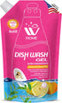 Home Liquid Dish Soap Refills, Ultra Grease Fighting Power, Prevent Scale Formation & Stubborn Stain, Formulated with Lemon & Green Tea Extracts, ...
