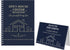 2 pieces Open House Visitor Register Guest Registry Sign Frosted Waterproof Cover with Thank You for Coming Tent Card for Real Estate Agent Suppli...