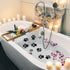Mudder 20 Pcs Non Slip Bathtub Stickers Shower Floor Sticker Safety Adhesive Paw Decals Treads for Tubs Anti Slip Applique for Bathtub Bathroom Po...