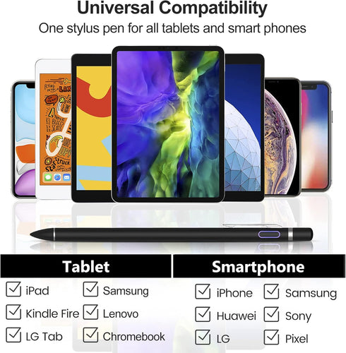 Stylus Pens for Touchscreen, High Sensitivity & Precision Capacitive Stylus Pencil for iPad iPhone Tablets Samsung Galaxy Universal Touchscreen De...