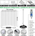 ZSJWL 300 LED Curtain Fairy Lights with Remote, 8 Modes 9.8 × 9.8 Ft, USB Plug in Copper Wire String Lights for Bedroom Window Chrismas Wedding Pa...