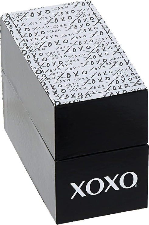 Accutime XOXO Women's XO5527 Clear Bracelet with Rhinestones on Gold Case Watch...