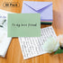 50 Pack A7 Envelopes, Sage Green Greeting Card Envelopes Self Seal, 5.24 x 7.24 in Envelopes for Birthday Graduation Baby Shower Wedding Invitatio...
