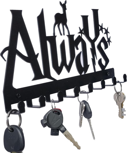 Decorative Metal Key Hooks | Key Holder | Always Sign | Wall Mounted Key Hooks...