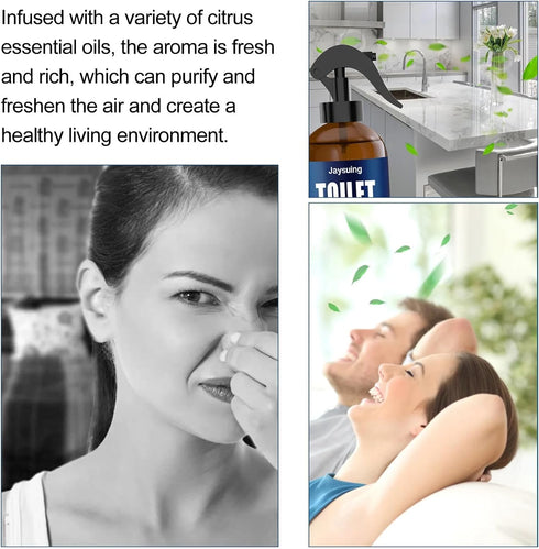 The Spritz Before You Poo Toilet Spray - Citrus Scent, 4.2 Fl Oz | Great for Home, Office, Travel, Boats, RVs & Public Restrooms | An American Own...