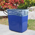 2.6 Gallon Trash Bags, Blue, 120 Count...