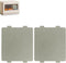 2 PCS Waveguide Cover, Universal Mica Sheet for Microwave Oven, Cut to Size, 108mmX99mm...