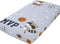 NoJo Team All Star Light Blue, Grey, & Orange, MVP Fox & Raccoon Sports Theme with White Stars Photo Op 100% Cotton Fitted Crib Sheet, Light Blue,...