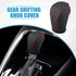 Gear Shifting Knob Cover Automatic Transmission Lever Trim for Honda Civic 10th Gen 2016-2021 PU Leather Black Red Line...