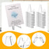 30pcs Card Display Stand, 2.2 Inch Small Transparent Card Holder Stand Acrylic Business Card Organizer Mini Clear Coin Easel Stand Desk Picture Ho...