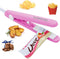 Mini Bag Sealer Machine Heat Sealer Kitchen Tool, Handheld Sealer Clip for Food Snack Storage, Sealing Machine for Color Street Nail Strips, Chip ...