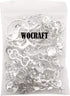 100g(80pcs) Craft Supplies Antique Silver Animals Cat Dog Pet Charms Pendants for Crafting, Jewelry Findings Making Accessory for DIY Necklace Bra...