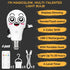 Neporal MagicGlow Rechargeable Light Bulbs with Remote, 3-Color Shift 1800K-4000K-6000K, Dimmable, USB Rechargeable Battery Operated Light Bulb Up...