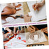 Putty 7 pcs Icing for Practical Paint Cake Decorating Tools Comb Scrapers Wave Sawtooth Design Technique DIY Pouring Baking Kitchen Sle Drywall Sm...