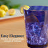 US Acrylic Optix Plastic Reusable Drinking Glasses (Set of 8) 14oz Rocks Cups in Coastal Colors | BPA-Free Tumblers, Made in USA | Top-Rack Dishwa...