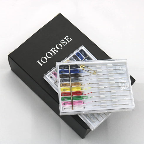 10 Boxes Travel and Home Quick Fix Sewing Kit Pre Threaded Needle Kit Assorted Color Mini Sewing Kit...