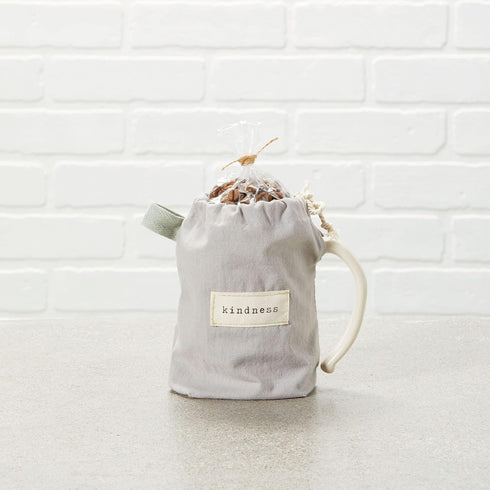 DEMDACO Kind Heart Cream Inspirational 16 ounce Ceramic Stoneware Coffee Mug...