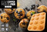 Copper Professional Healthy 12 Cup Cake and Muffins Baking Pan Sheet, Oven and Dishwasher Safe L...