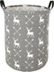19.7 Inch Round Kids Laundry Clothes Hamper Laundry Basket with Handles,Baby Toys Storage Organizer Bins Laundry Gift Basket for Boys and Girls Ro...