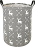 19.7 Inch Round Kids Laundry Clothes Hamper Laundry Basket with Handles,Baby Toys Storage Organizer Bins Laundry Gift Basket for Boys and Girls Ro...