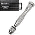 21 Pieces Pin Vise Hand Drill Bits Set Include Hand Drill Pin Vise Spiral Rotary Tool with 20 Pieces 0.3-1.6 mm Micro Twist Drill Bits for Resin C...