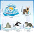 5PCS Cruise Door Magnet, Alaska Cruise Refrigerator Car Ship Magnetic Decal, Alaskan Themed Magnets Door Decoration, Whale Sea Lion Seal Reindeer ...
