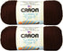Bulk Buy: Caron Simply Soft Yarn Solids (2-Pack) (Chocolate)......