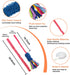Dog Tug Toy,Dog Toys for Aggressive Chewers Dog Rope Toy with Strong Squeak - Easy to GRAP Large Dog Chew Toy Ideal for Training for Puppy, Middle...