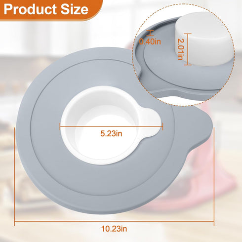 Mixers Bowl Covers for Kitchen aid 5 QT Artisan&Classic Tilt-Head Stand Mixer Bowl, Mixer Accessories and Attachments Mixer Glass Bowl Lid Dishwas...