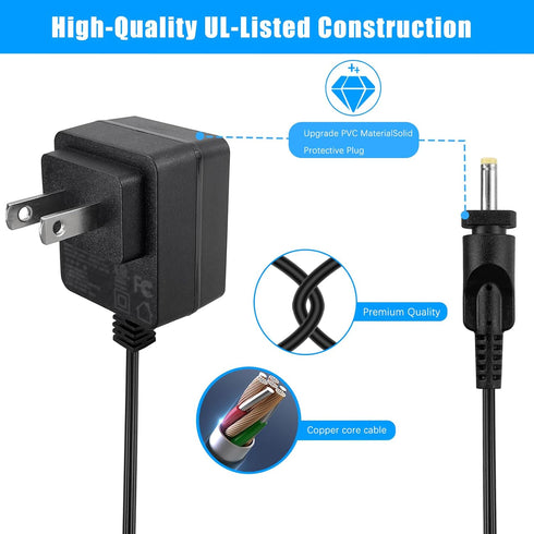 Replacement Charger fits for Shark VM200 VM20026 VM200C VC205 VC200 UM200 UM 205 Vamcop Pro Cordless Vacuum Cleaner,6Ft 13.3V Pro Cordless Hard Fl...