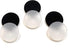Button Covers Prevent Shirt Holes (12-Pack, Black & Clear)...