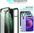 Designed for iPhone 11 Pro Max Full Body Case, Full Body Rugged Case with Built-in 9H Tempered Glass Screen Protector for iPhone (Midnight Green)....