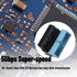 5PCS USB 3.0 19-Pin Motherboard Connector Internal Header, Male to Female Extension Adapter Down Angled 90 Degree for Motherboard Mainboard, Multi...