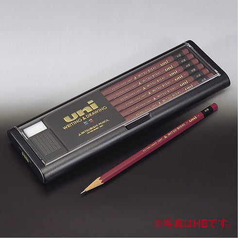 Uni Wooden Pencil - HB - Box of 12 (UHB)...