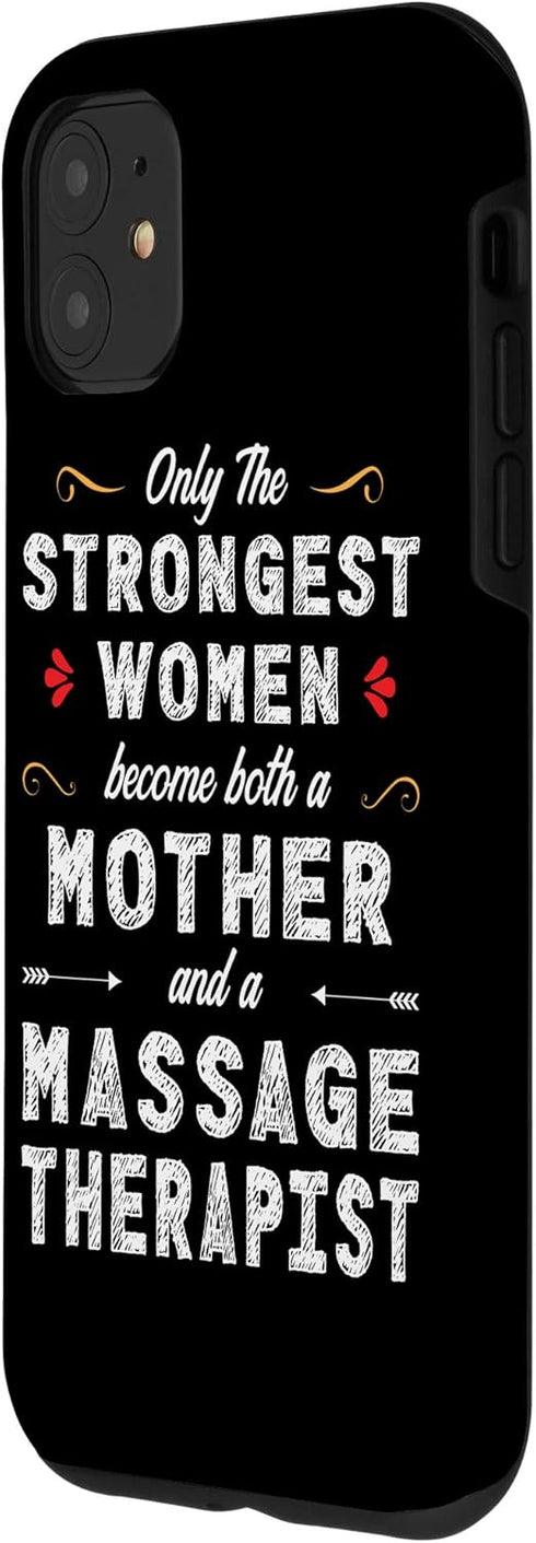 iPhone 11 Best Massage Therapist Mom Women Mother's Day Case...