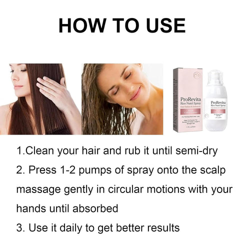 Bello Hair Helper Spray, 2024 New Rice Nutri Spray, Hair Nursing Spray, Hair Mask, Repair Hair Damage Improve Frizz Hair, Help to Stop Thinning an...