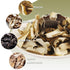 VIGOROUS MOUNTAINS Dried Mixed Mushrooms Blend Including Porcini Shiitake Oyster Woodear Mushrooms 4.23oz, Soft Texture Bold Flavor Vegan Food for...