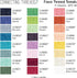 Connecting Threads Blender Collection 40 pcs Precut 100% Cotton Quilting Fabric Bundle 5" Charm Squares (Faux Tweed Tonals)...