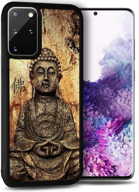 for Samsung S20+, Galaxy S20 Plus, Durable Protective Soft Back Case Phone Cover, HOT12125 Buddha...