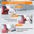 Car Side Mirror Snow Cover Compatible with Toyota Tacoma 2015-2022, Waterproof Exterior Rearview Mirror Protection Cover, Protect Car from Winter ...